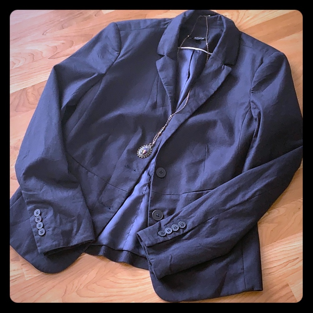💋 RW & Co Navy Blue EUC blazer